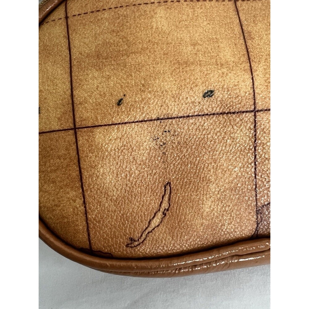 Alviero Martini Globe Print Mini Crossbody Bag - Picture 11 of 11